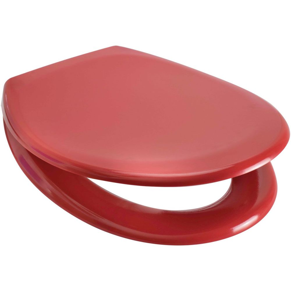Euroshowers Red Slow Close Quick Release Toilet Seat - Rainbow Series 84480