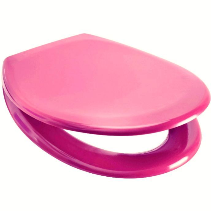 RTS Pink Duroplast Soft Close Toilet Seat w/ Quick Release - 84430