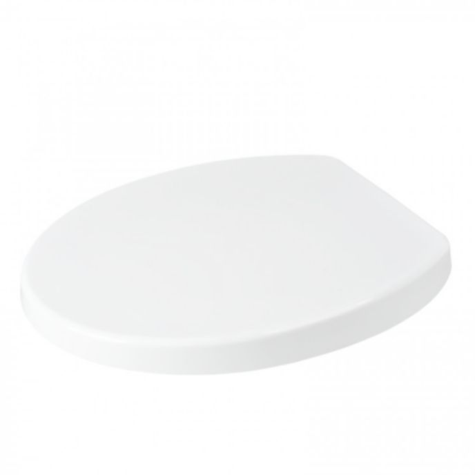 The Chester - Wrap Over Oval Soft Close White Toilet Seat