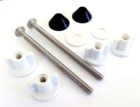 Toilet Seat Replacement Fittings Spare Parts No Slip Bottom Fixings