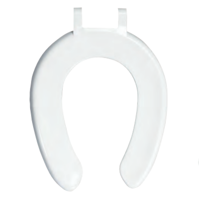 School Toilet Seat Plastic Hinge - White