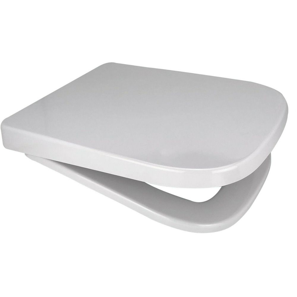 square soft closing quick release toilet seats