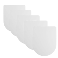 Multipack - RTS Middle D Shape Soft Closing Toilet Seat  w/ Quick Release 449mm  - 87815