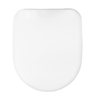 Euroshowers  D One White Slow Close Quick Release Toilet Seat 370mm width- 86511