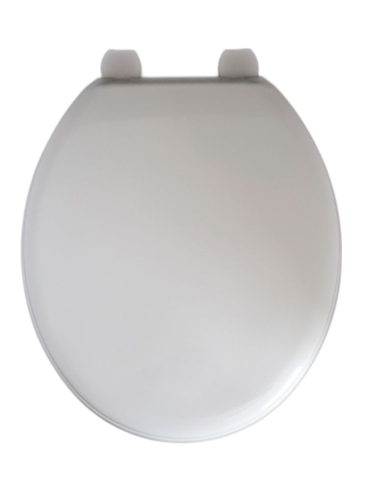 Standard Oval Toilet Seat 370mm wide  - nylon fittings