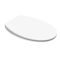 Euroshowers Slimlux Oval Slow Close Quick Release Toilet Seat - 87910