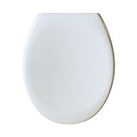 Opal ONE Seat Universal White Toilet Seat by Euroshowers -83311