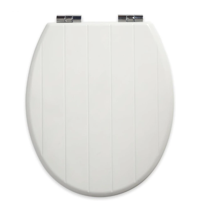 Bemis White Cottage Soft Close Ultra-Fix® Toilet Seat 5070CLT000