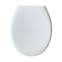 OPEN BOX Opal ONE Seat Universal White Toilet Seat by Euroshowers -83311