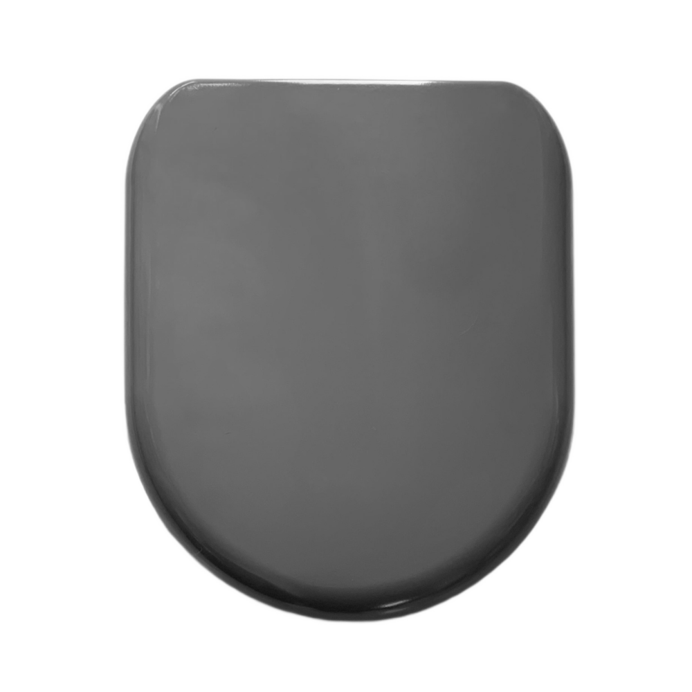 Grey D One Slow Close Quick Release Toilet Seat 375mm width- 86512