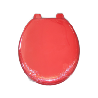 6 Solid Red Tecnoplast Plastic Toilet seat by RTS