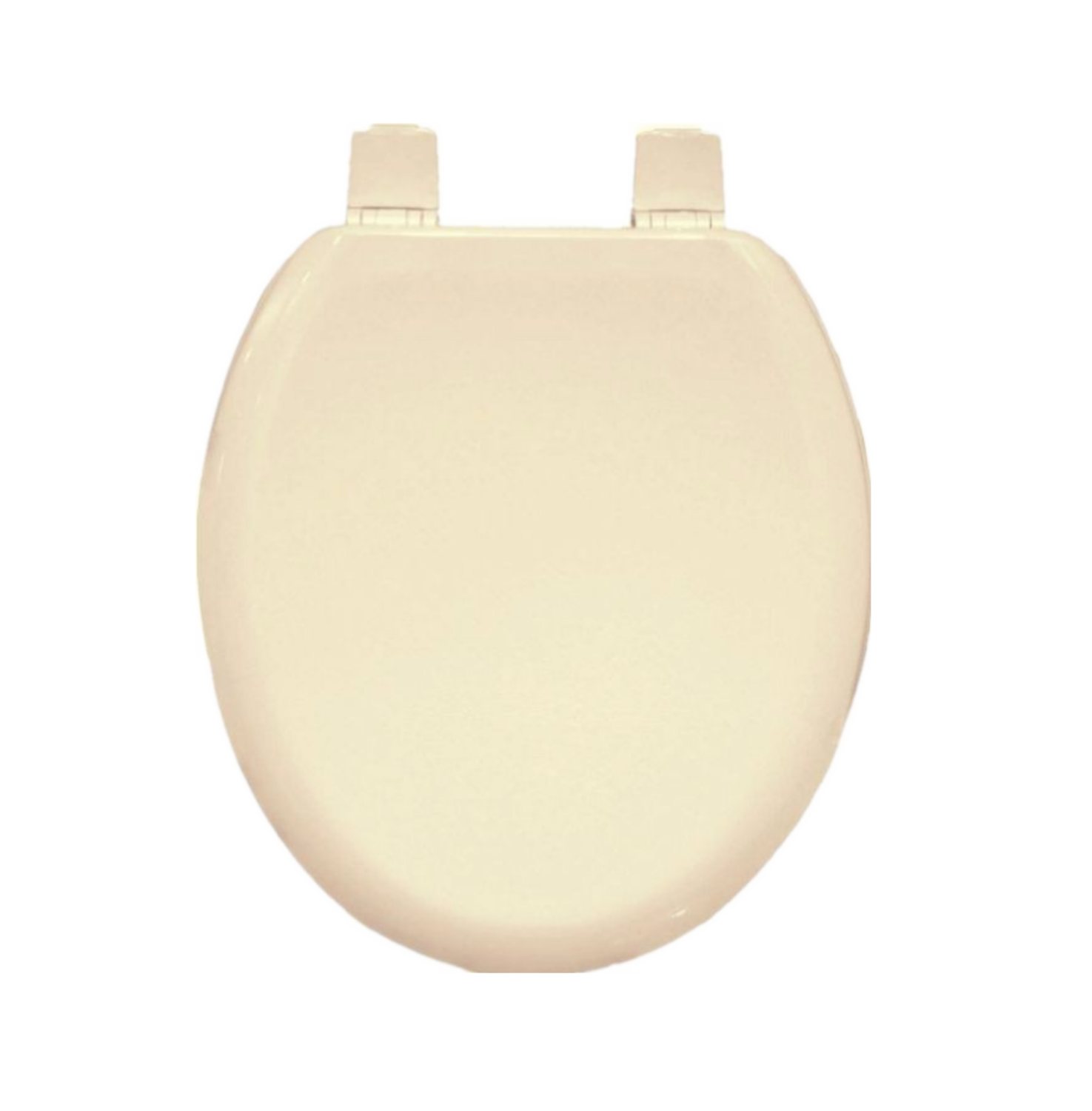 Bemis Soft Cream Moulded Wood 5000 Chicago Toilet Seat UltraFix, sta