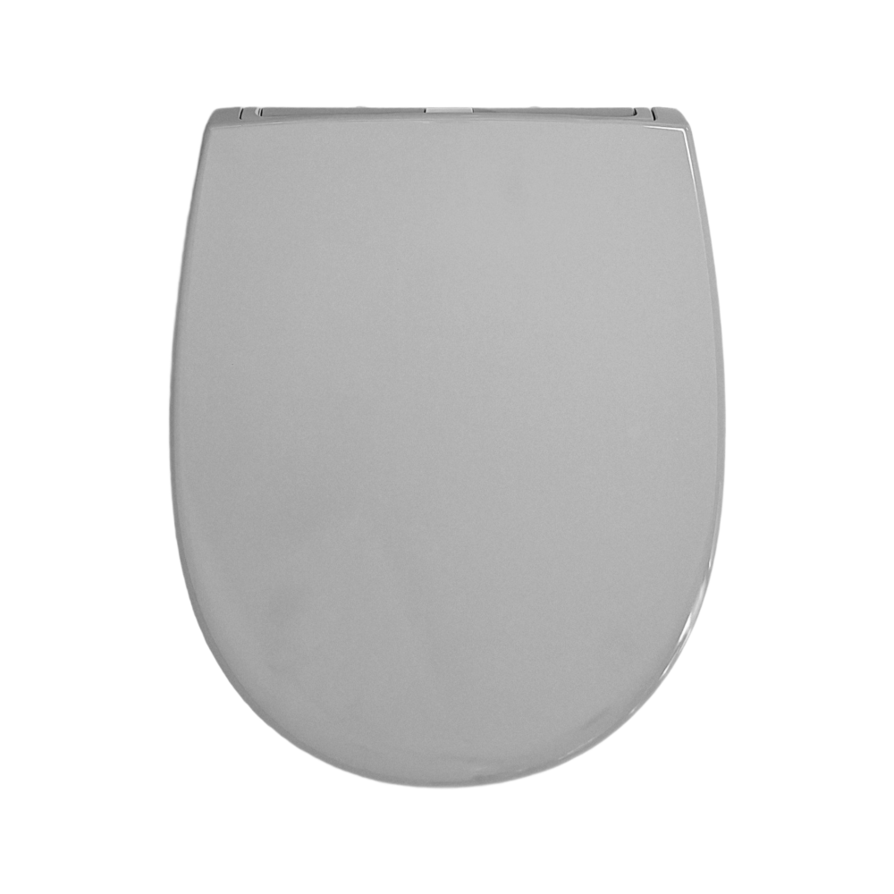 Dove Grey Slow Close Quick Release Standard Oval Top Fix Toilet Seat