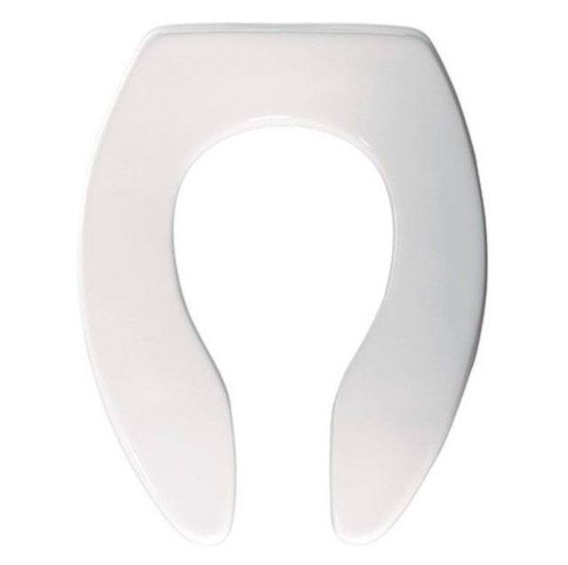 OPEN BOX Bemis 16SS INOX HYBRID Commercial Toilet Seat  with STA-TITE®
