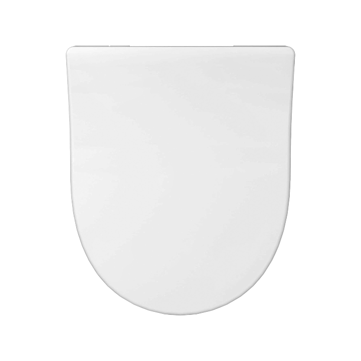 BEMIS CLICK & CLEAN® D Shape 370mm Wide Slow Close Top Fix Toilet Seat