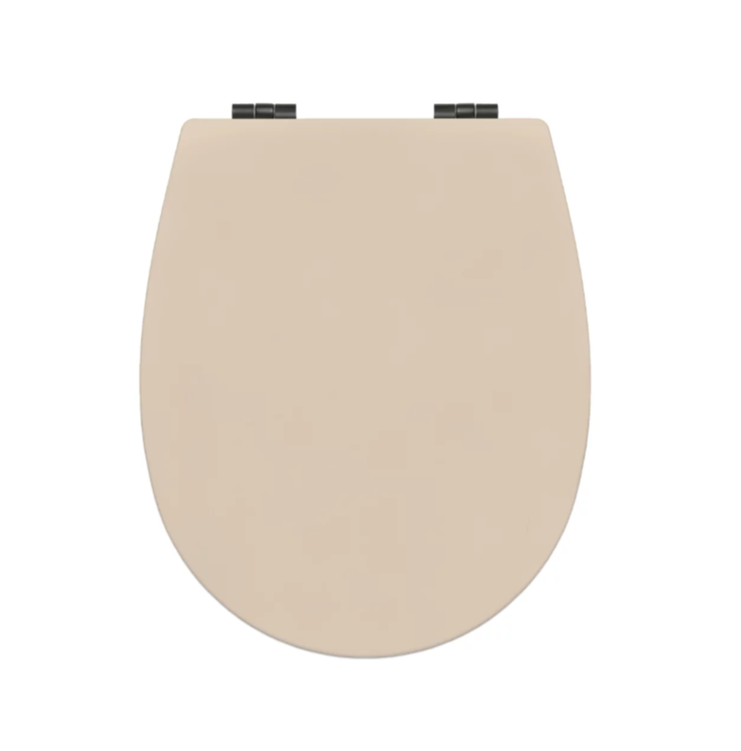 Bemis Hudson Ultra-Fix Matt Sandstone Toilet Seat - Pre Order for Del Aug 27th
