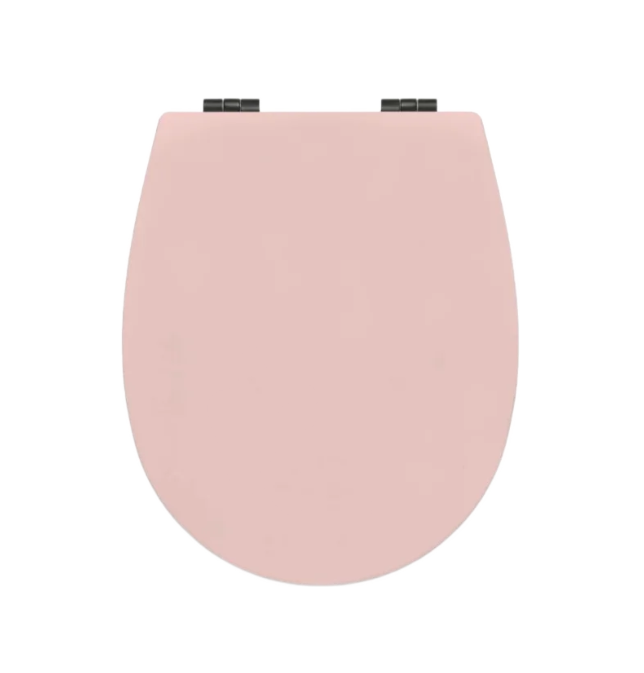 Bemis Hudson Ultra-Fix Matt Almond Rose Toilet Seat - Pre Order for Del Aug 27th