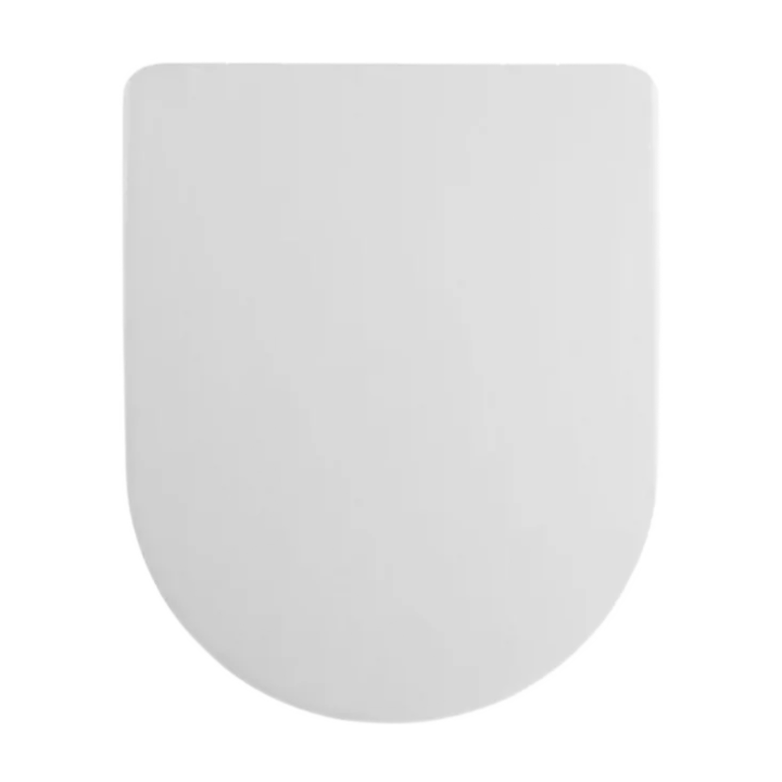 D 370x445mm Top Fix Slow Close Quick Release Toilet Seat