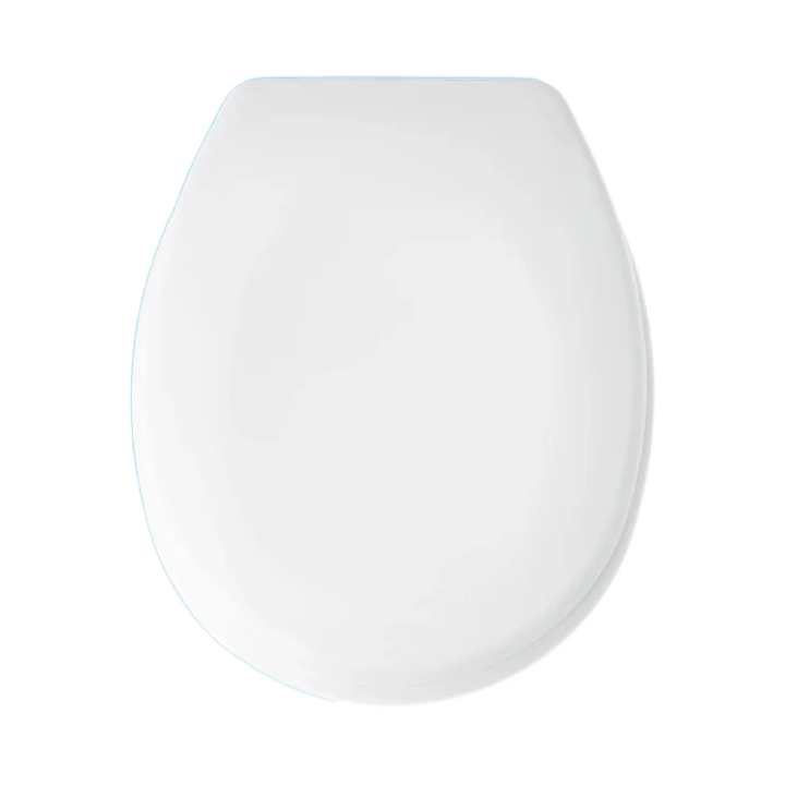 Standard Duroplastic Toilet Seat with Stainless Steel Hinge 370x440