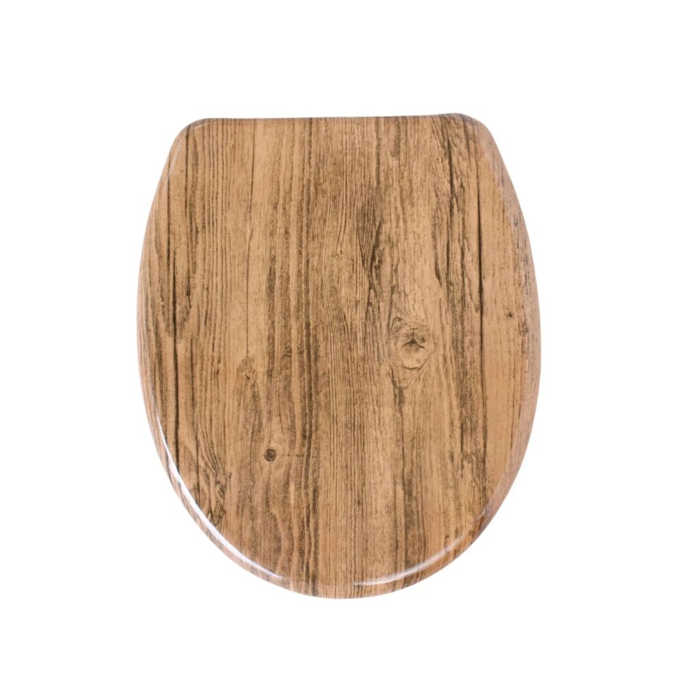 RTS Rustic Thermoplastic Top Fix Soft Close Quick Release Toilet Seat