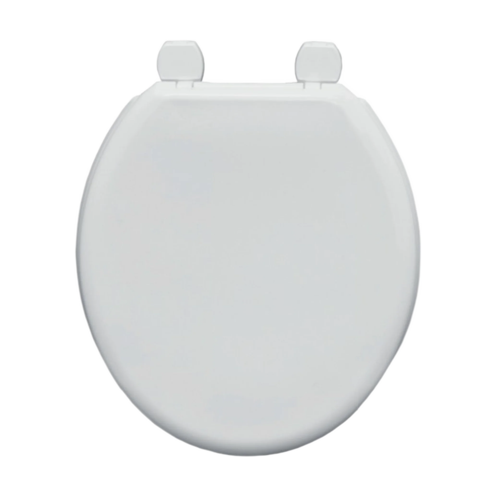 RTS White Tecnoplast Plastic Toilet Seat