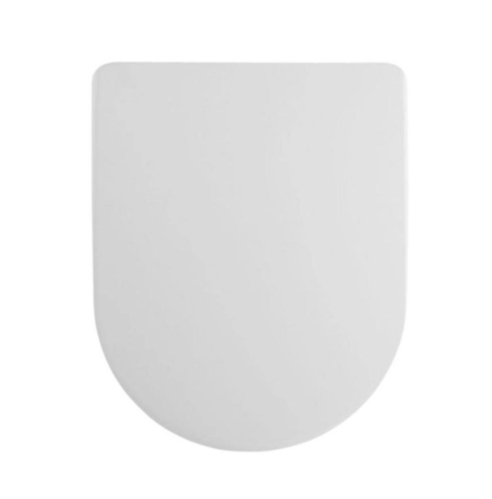 RTS Middle D Shape Top Fix Slow Closing Quick Release Toilet Seat 365x450mm  - 87815