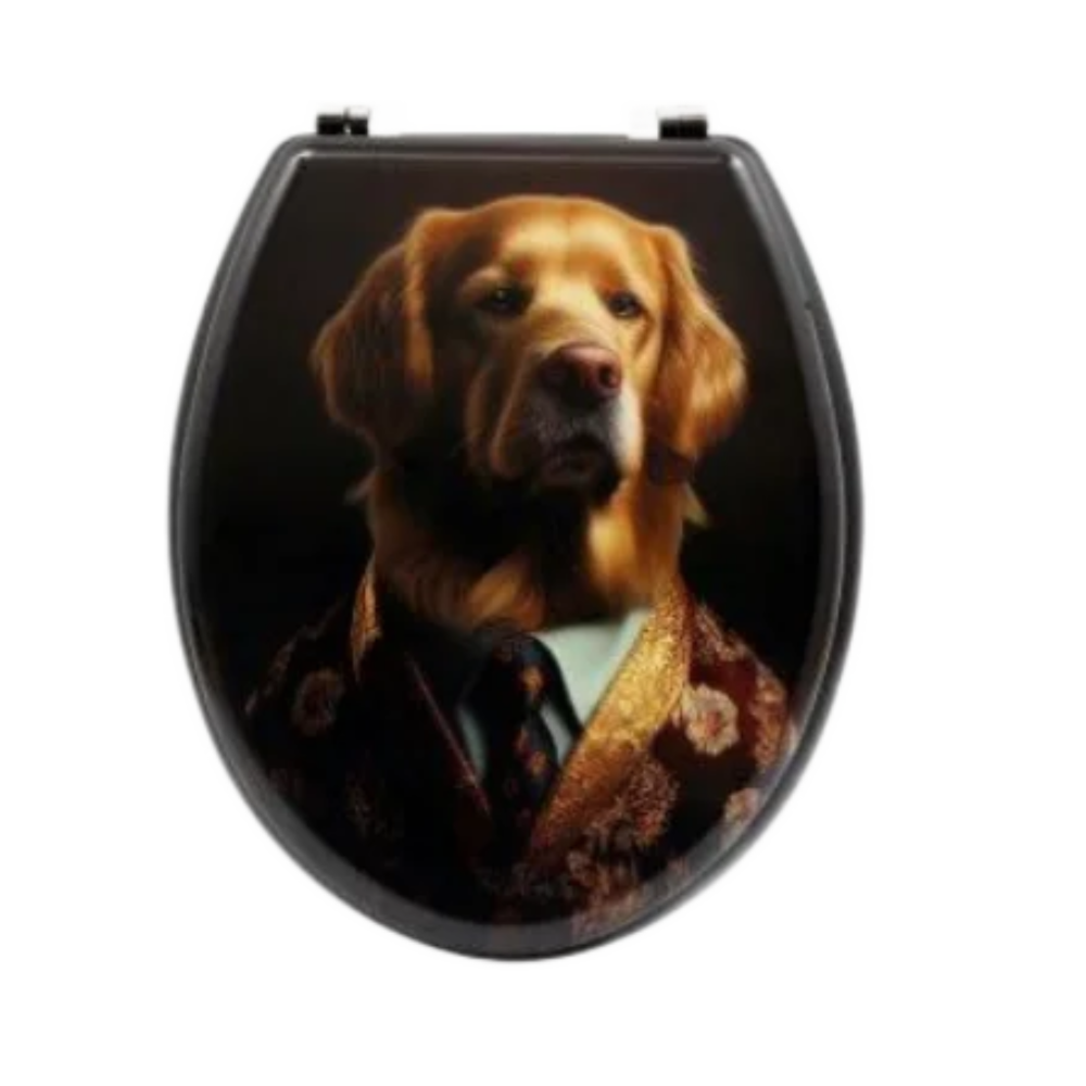 RTS Dog MDF Toilet Seat