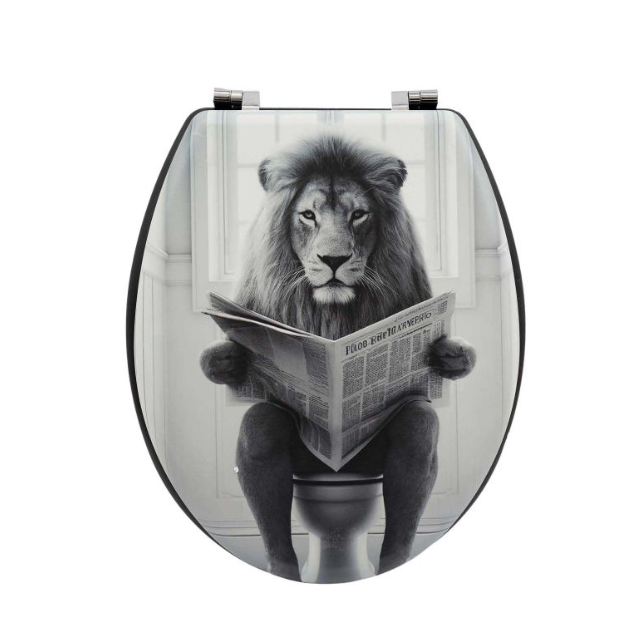 RTS Lion MDF Toilet Seat