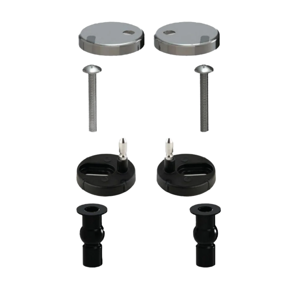 Top fixing quick release hinges - 6mm pins