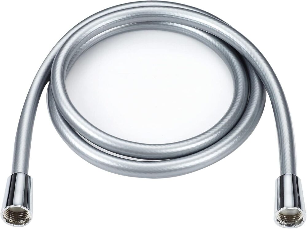 PVC Silver Shower Hose 1.5m