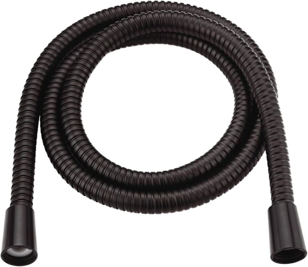 Black 1.5m Stainless Steel Shower Hose