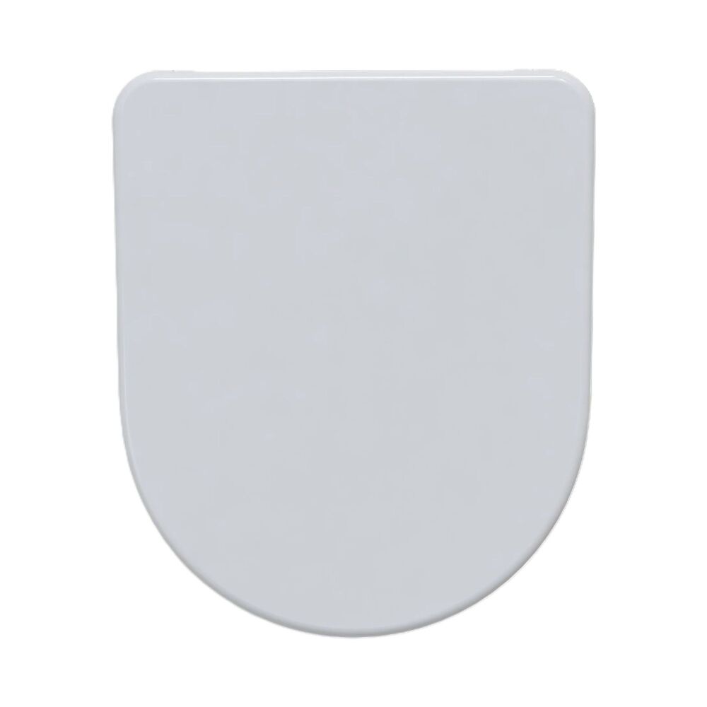 RTS D Shape Top Fix Slow Close Quick Release Toilet Seat - 360 x 440 - Max Hinge 275mm