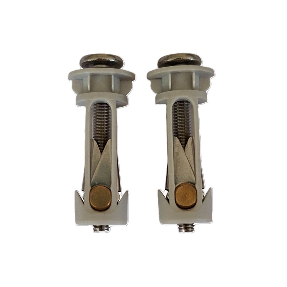 Top Fix Toilet Seat Grommets/Well Nuts - secure fit