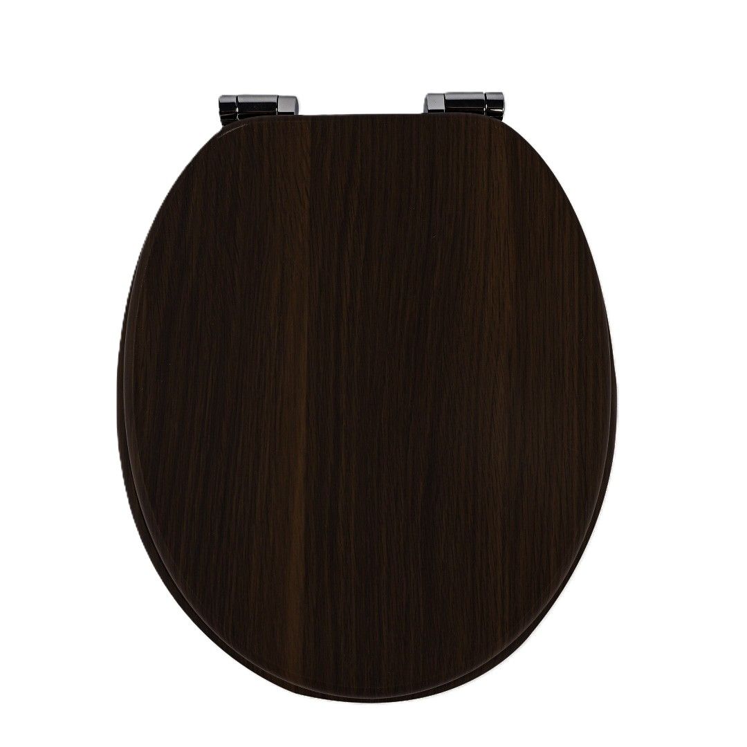 RTS Dark Walnut - Wenge MDF Soft Close Toilet Seat