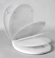 NORD SILENTIUM Slow Close Toilet Seat & Cover In White