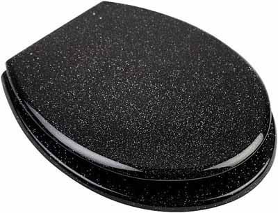 Abattant wc noir brillant clearance