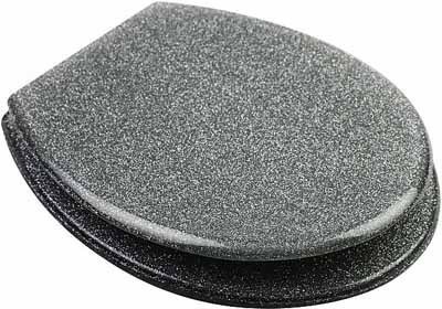 Coloured silver glitter toilet seats , Euroshowers, resin toilet seats Coloured silver glitter toilet seats , Euroshowers, resin toilet seats