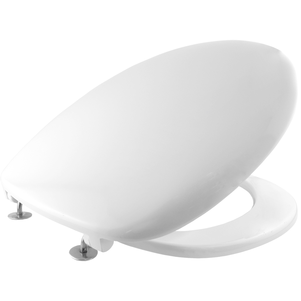 Bemis STA-TITE 2001ST Thermoset White Resin Toilet Seat