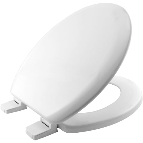 Bemis STA-TITE 5000WAR White Moulded Wood Toilet Seat