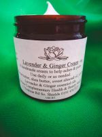 Lavender & Ginger Cream (formerly Ache and Pain Cream) (60g)