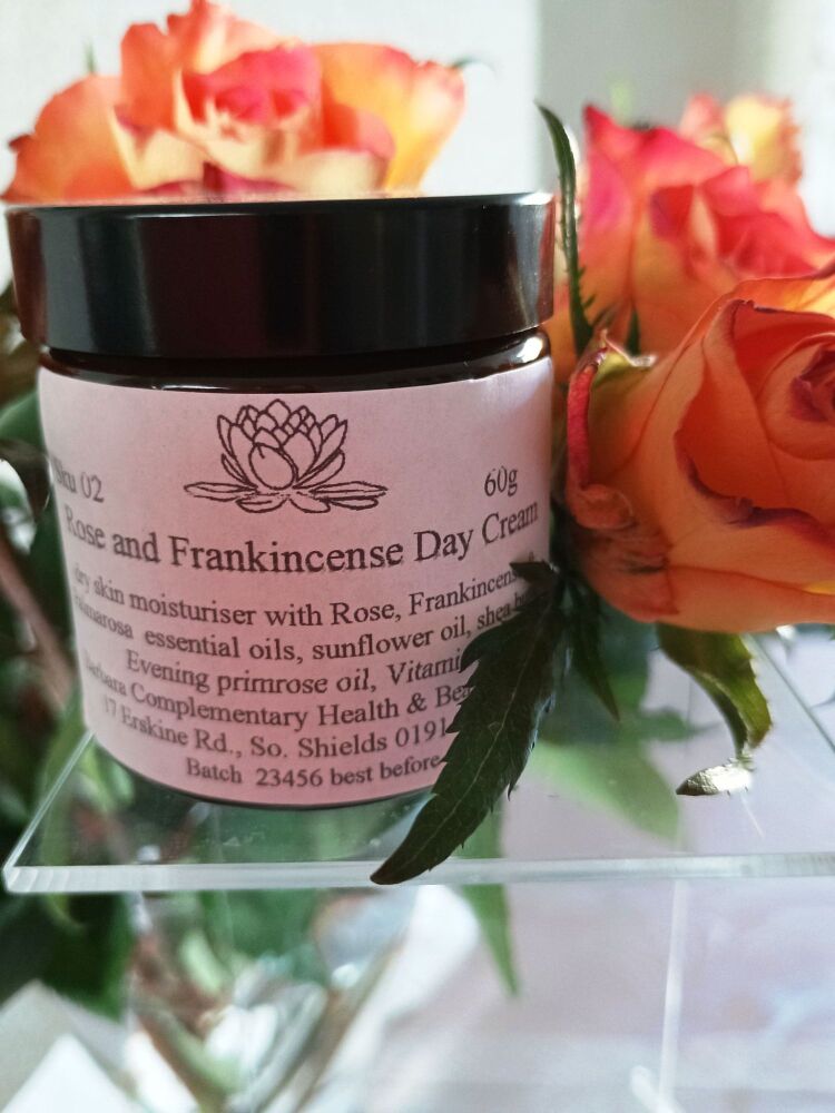 Rose and Frankinsence Day Moisturising Cream (60g)