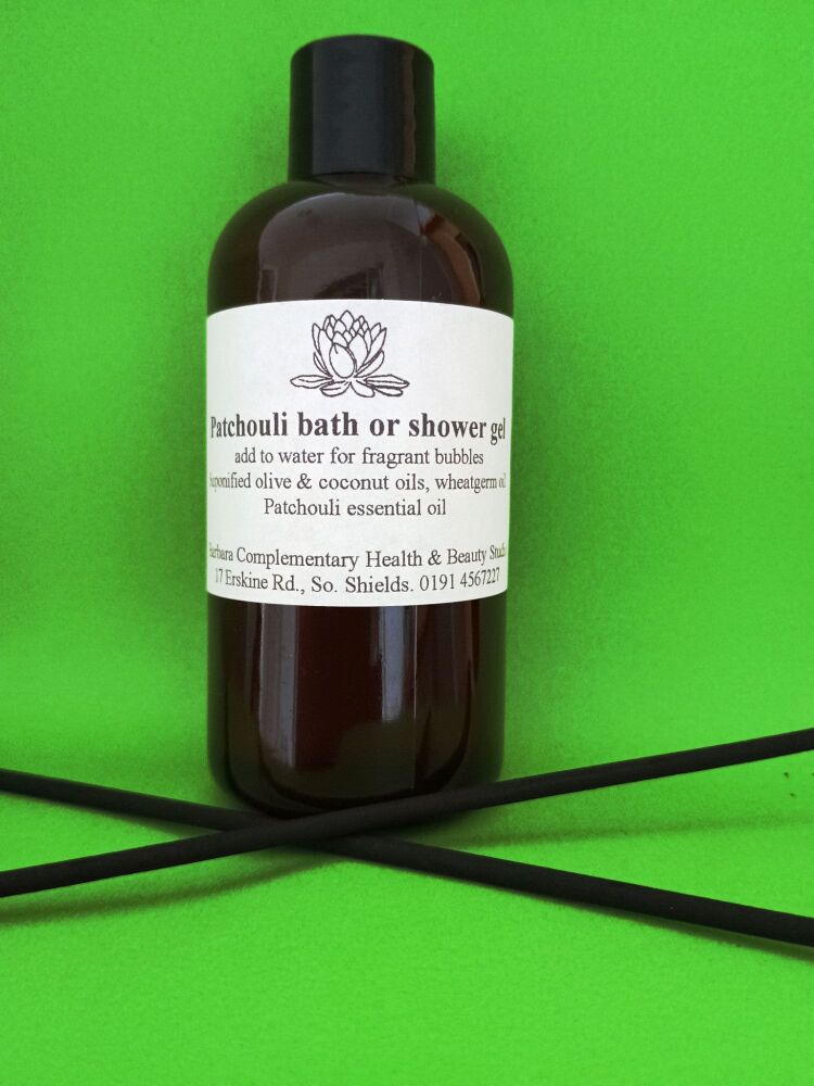 Patchouli Bath and Shower Gel (100ml)