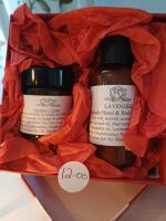 Gardener's Cream and a Lavender Hand & Body Lotion gift box