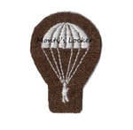 WW2 Para Arm Badge (Lightbulb) - with Parachutist