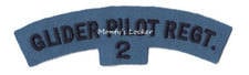 WW2 2nd Glider Pilot Regiment (1st Pattern) Shoulder Titles (Pair)