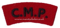 WW2 CMP Shoulder Titles (Pair)