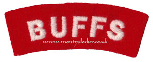 WW2 Buffs Shoulder Titles (Pair)