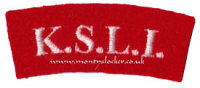 WW2 KSLI Shoulder Titles (Pair)
