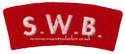 WW2 SWB Shoulder Titles (Pair)
