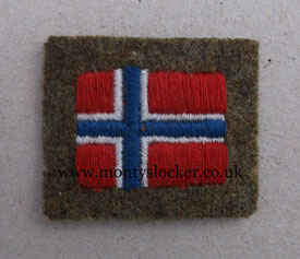 WW2 Norway Nationality Flag